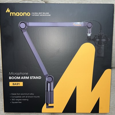 Maono Microphone Boom Arm Stand BA91