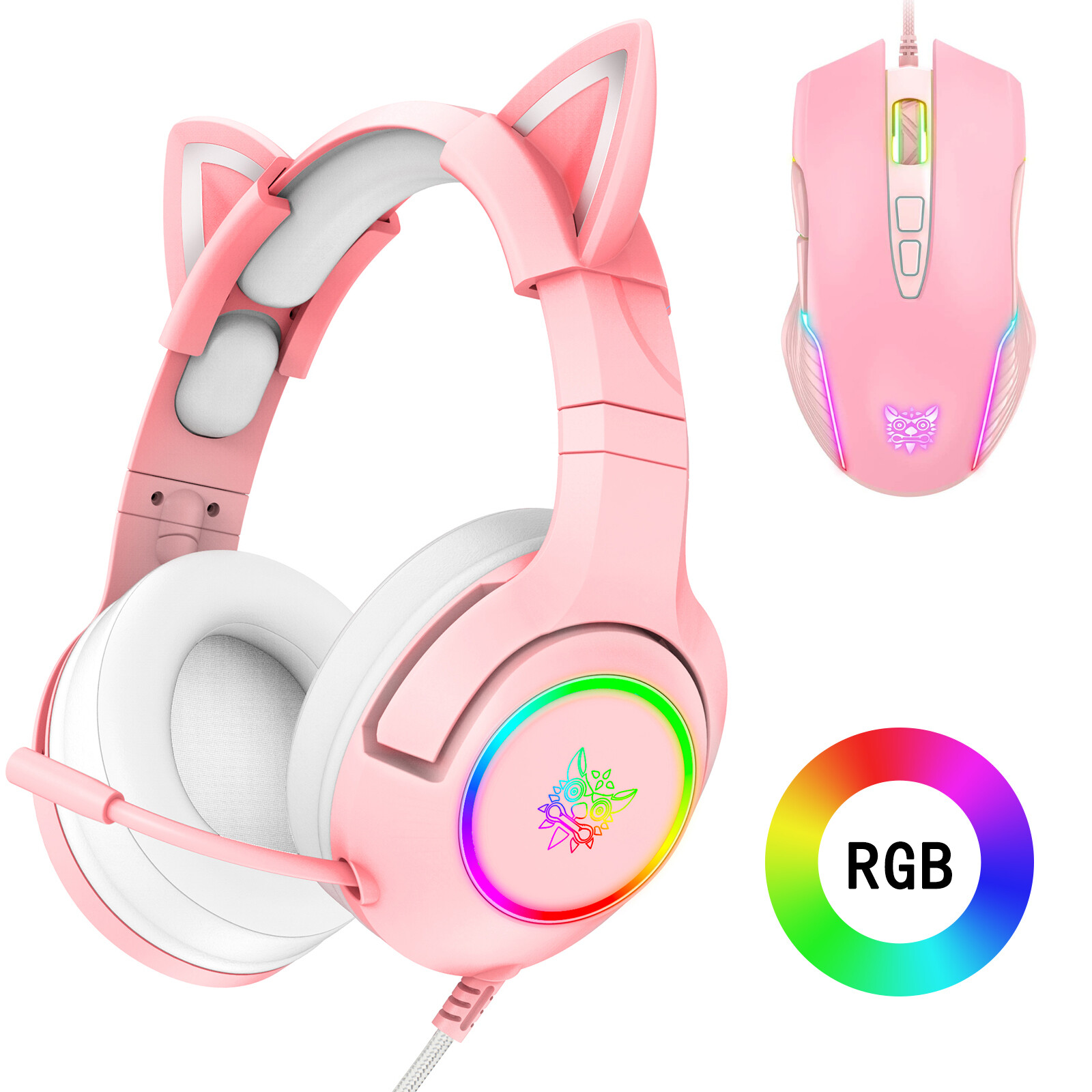 Гарнитура Pink Gaming Headset for PS4 