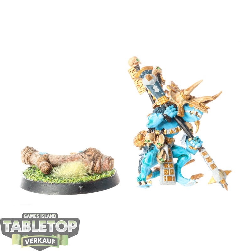 Lizardmen - Saurus Eternity Warden - Bemalt