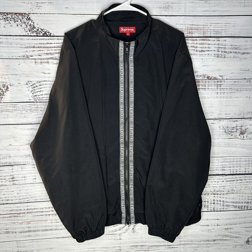 Supreme Classic Logo Taping Full-Zip Spell Out Track Jacket