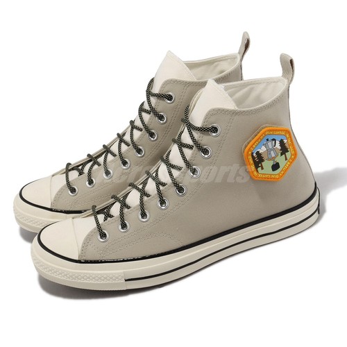 Converse Chuck 70 HI Khaki Beige Мужская повседневная обувь унисекс LifeStyle A06076C