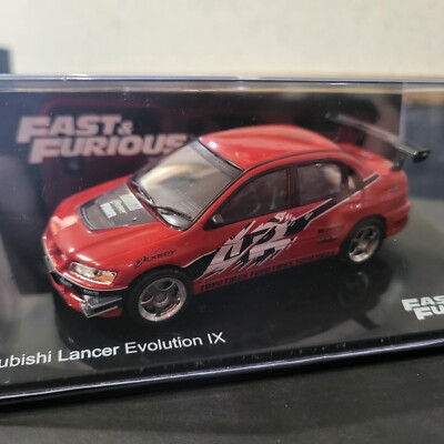 US SELLER!! - 1/43 - Altaya - Mitsubishi Lancer Evolution IX - (Fast & Furious)