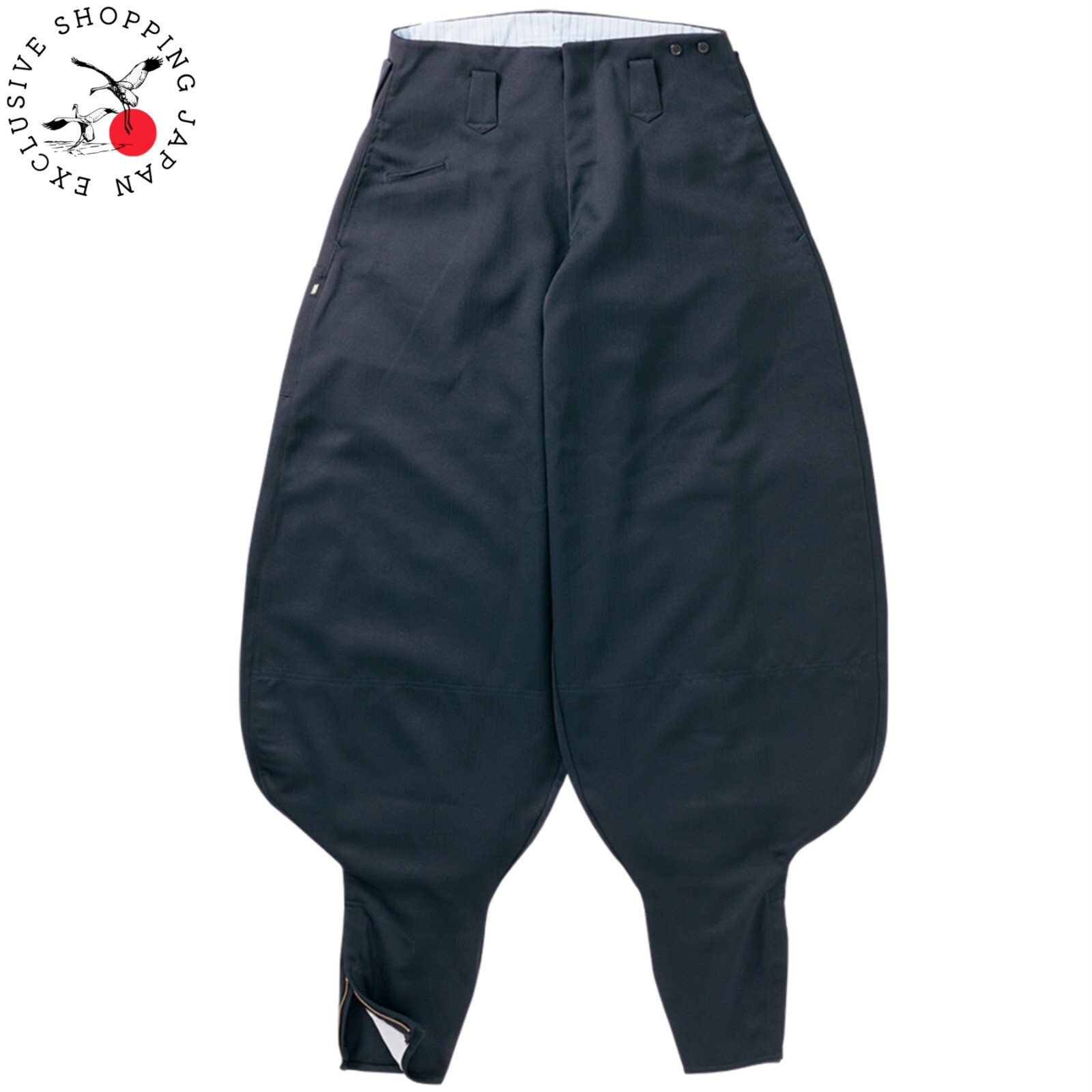 TORAICHI Nikkapokka Japanese Tobi Men Work Pants GRAY High