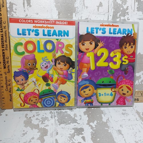 SCHOOL ESSENTIALS Let's Learn: 123s DVD & THE COLORS EDU MOVIEs