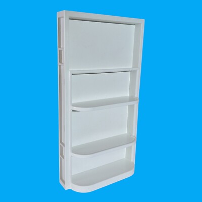 Playmobil - Wand mit Regal - 16,5 x 9,0 cm - weiß - aus Shopping Mall 5485