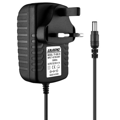 18V AC-DC Adaptor Charger for Exqline Effect Pedal Board Power Supply UK Plug