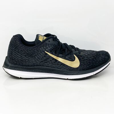 

Nike Womens Air Zoom Winflo 5 BV1253-001 Черные кроссовки для бега, размер 9, Черный, Air Zoom Winflo 5
