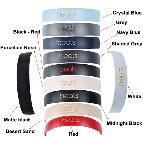 For Beats Studio 3 Wireless Headband Hinge Connector Panel Ear Pads Cushion Part