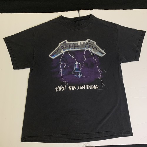 Vintage 1994 Metallica Ride The Lightning Shirt Men’s Size L Double SidedのeBay公認海外通販｜セカイモン