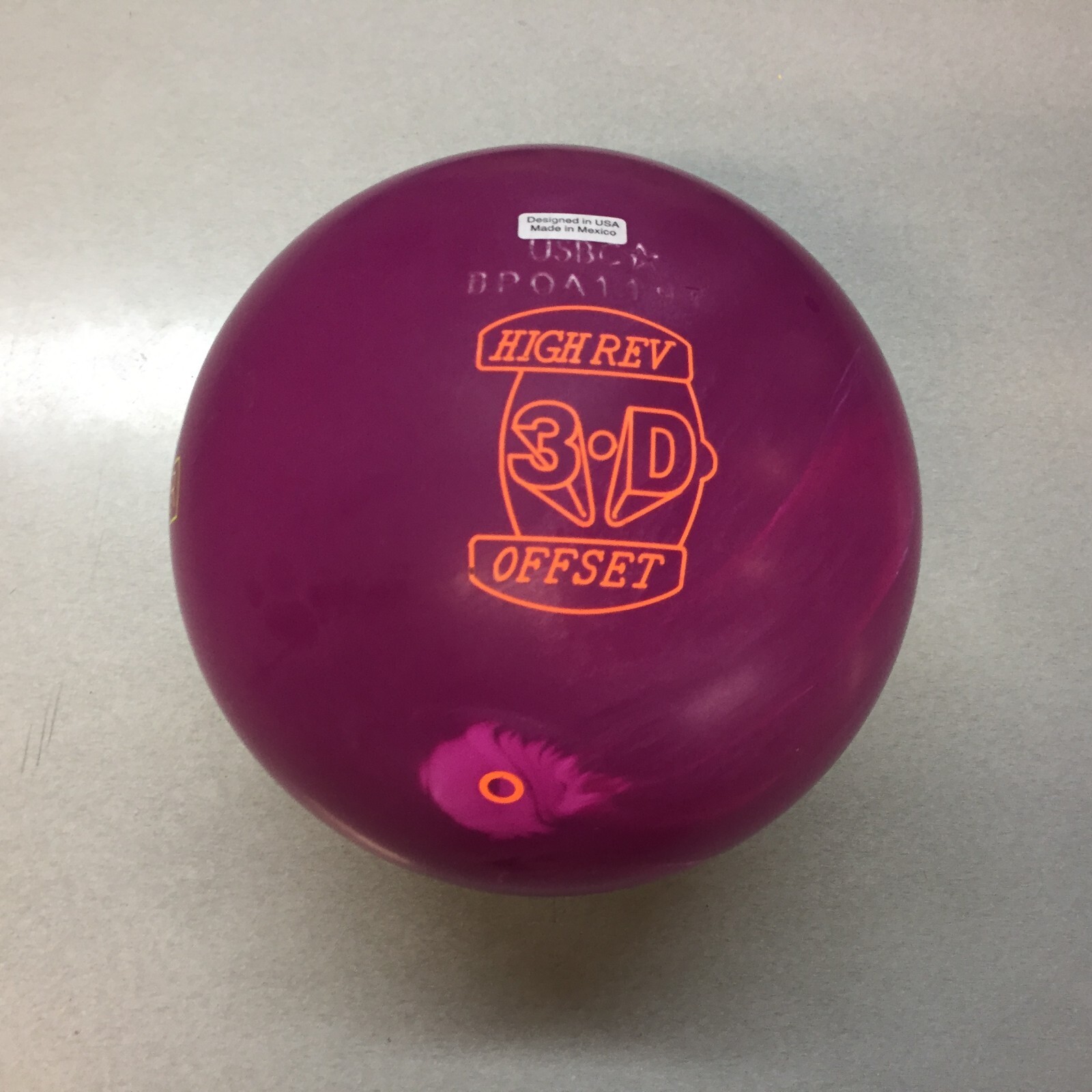 Hammer 3-D Offset  PRO CG bowling ball 14 LB  new ball in the box #197