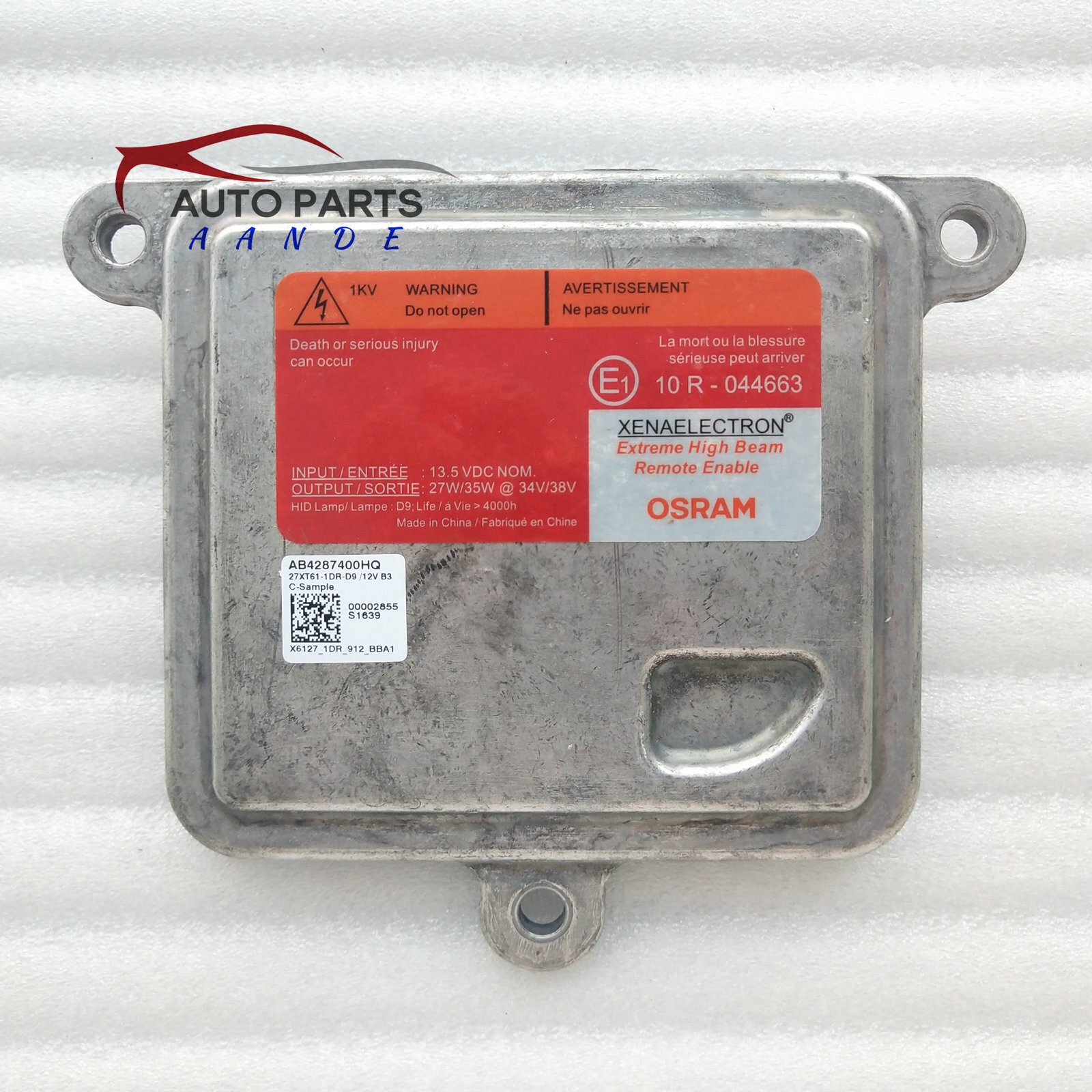 OEM Osram D9 HID 10R-044663 Xenon Headlight Ballast 27XT61