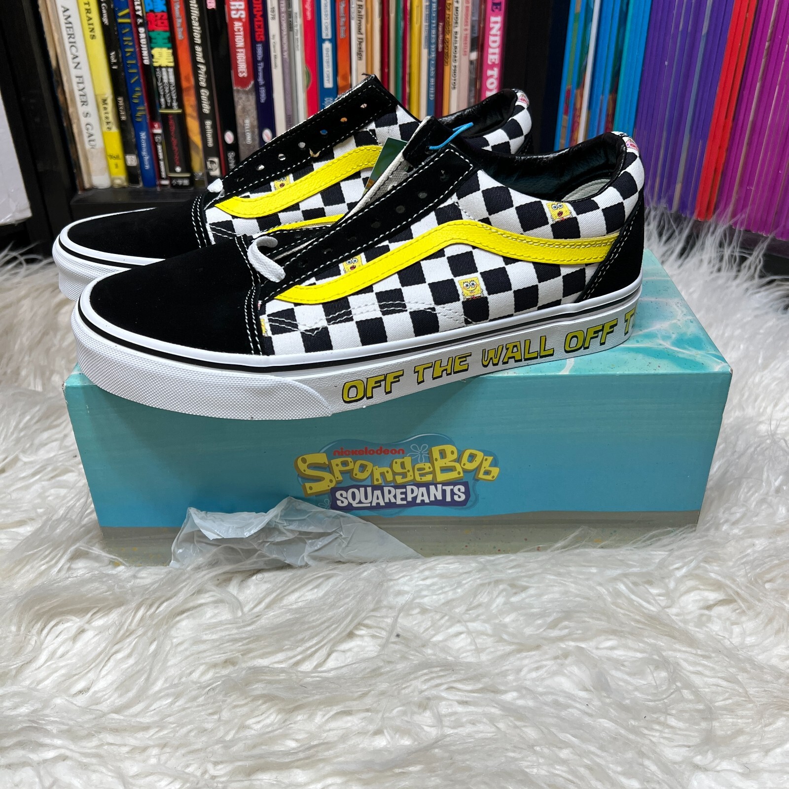 Vans X Spongebob Squarepants Old Skool Sneakers Nickelodeon