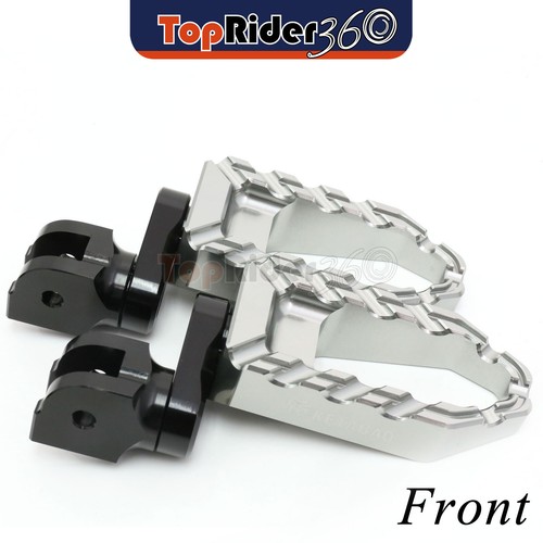 TITANIUM 25mm Extended BUZZ Front Foot Pegs For STREET