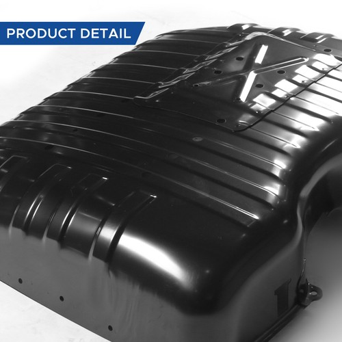 Fit For 1999-2004 Jeep Grand Cherokee Fuel Tank Skid Plate Cover w/ Straps Black