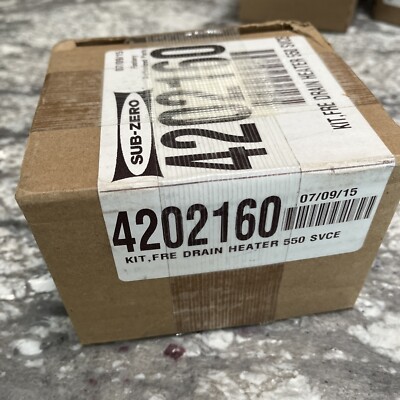 SUB ZERO 4202160  FREEZER DRAIN HEATER NEW OLD STOCK