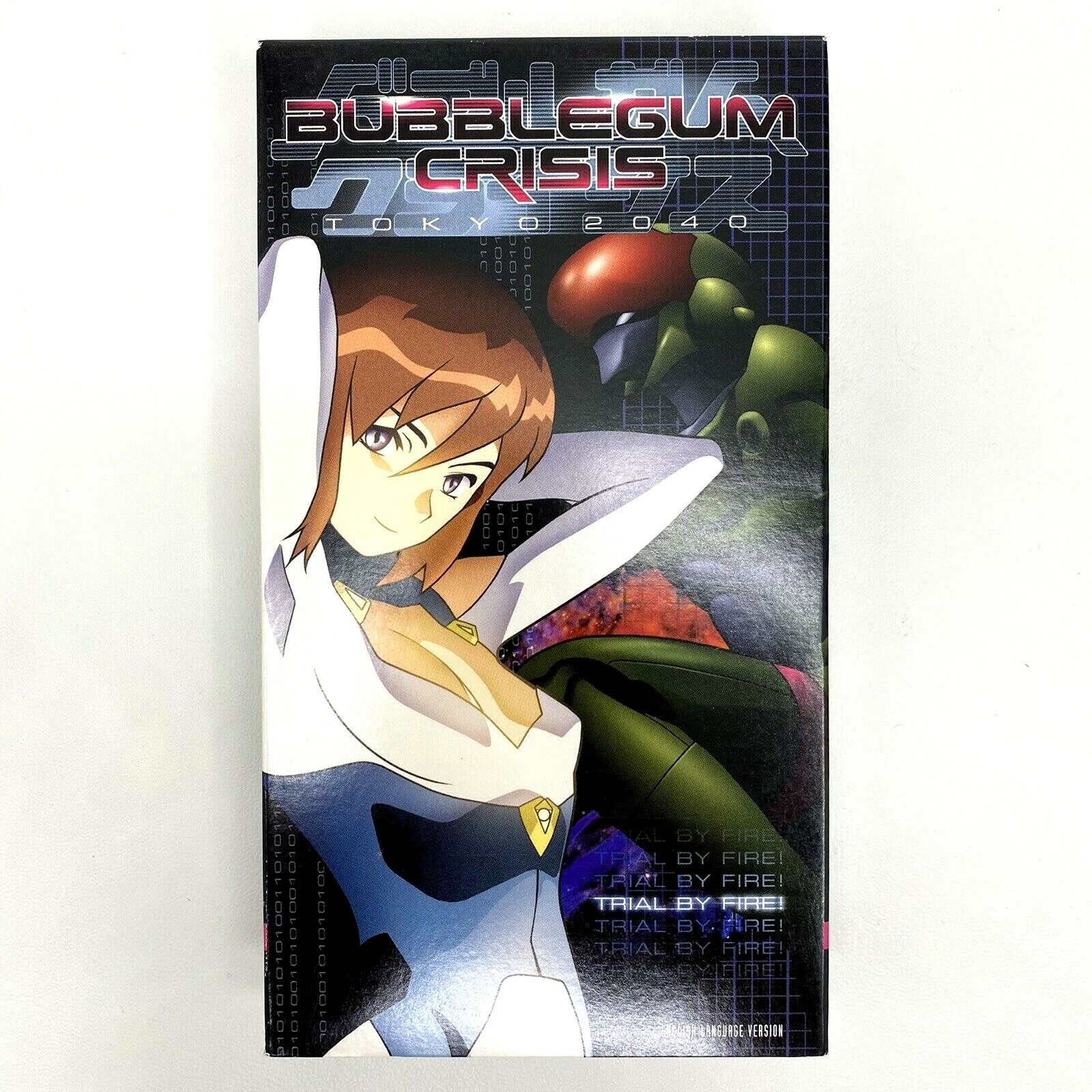 Bubblegum Crisis Tokyo 2040 Vol. 2 Trial By Fire VHS English Bubblegum Crisis Tokyo 2040 Vol. 2 Trial By Fire VHS English