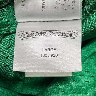 Pre-owned Chrome Hearts Sports Mesh Varsity Shorts Green