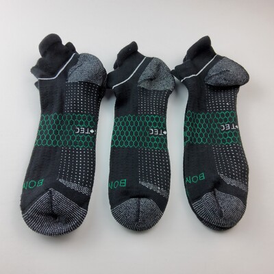 Bombas Hex-Tec Golf Athletic Ankle Socks Lot Of 3 Size XL