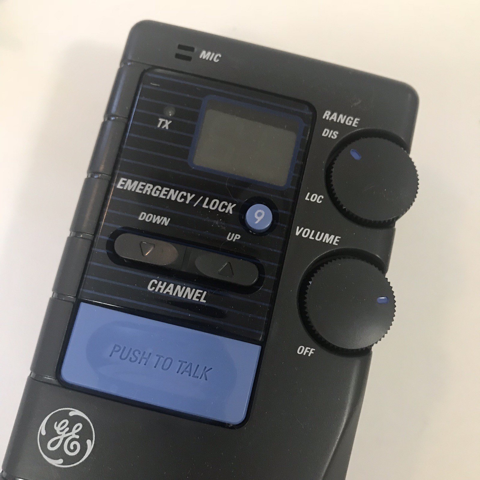 GE HELP! 40 Channel 2 Way Emergency Info CB Radio Model 3-5920