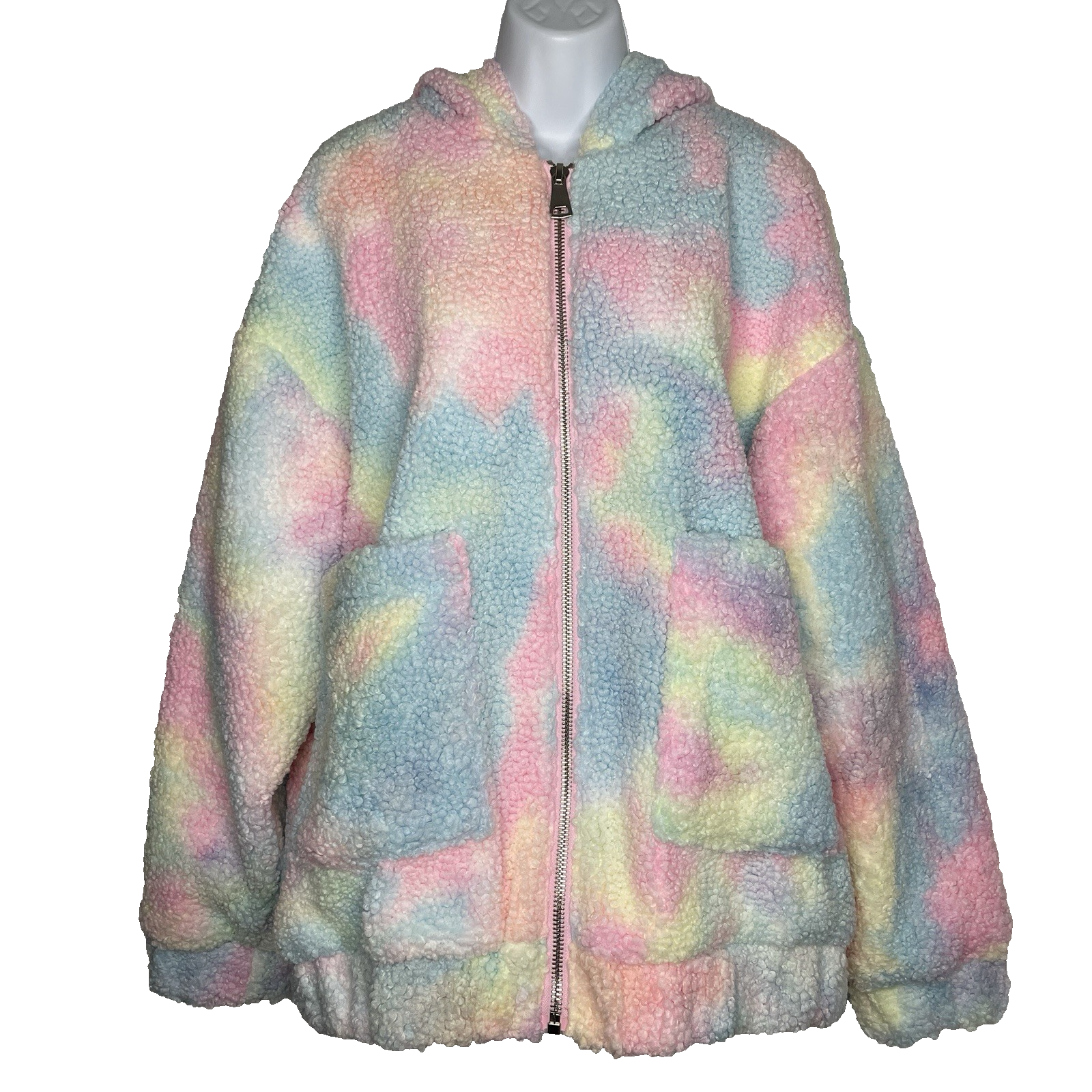 さらに100円引き◆KIRSH◆CHERRY TIE DYE FUR POINT JACKET さらに100円引き◇KIRSH◇CHERRY TIE DYE FUR POINT JACKET