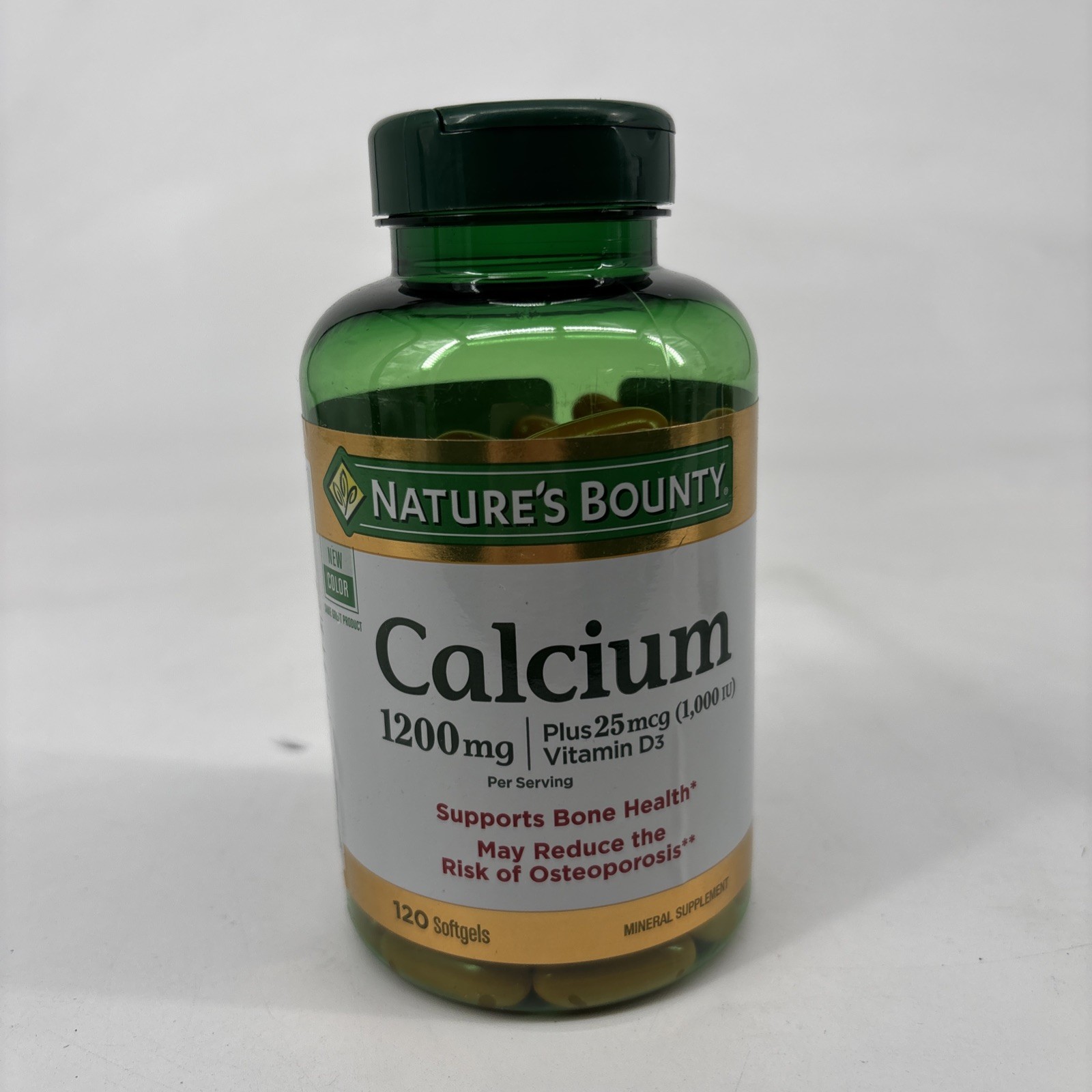 Nature's Bounty | 1200mg Calcium | 120 Rapid Release Softgels