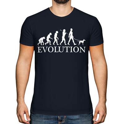 MANCHESTER TERRIER EVOLUTION OF MAN MENS T-SHIRT TEE TOP DOG GIFT WALKER WALKING