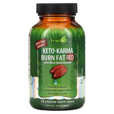 Keto-Karma Burn Fat Red, 72 мягких капсул с жидкостью