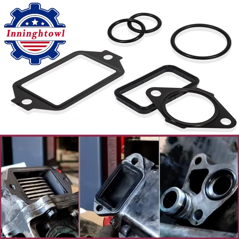 Cooler Seal Install Kit For 2001-2010 Gm Duramax 6.6l 2500 3500 Diesel