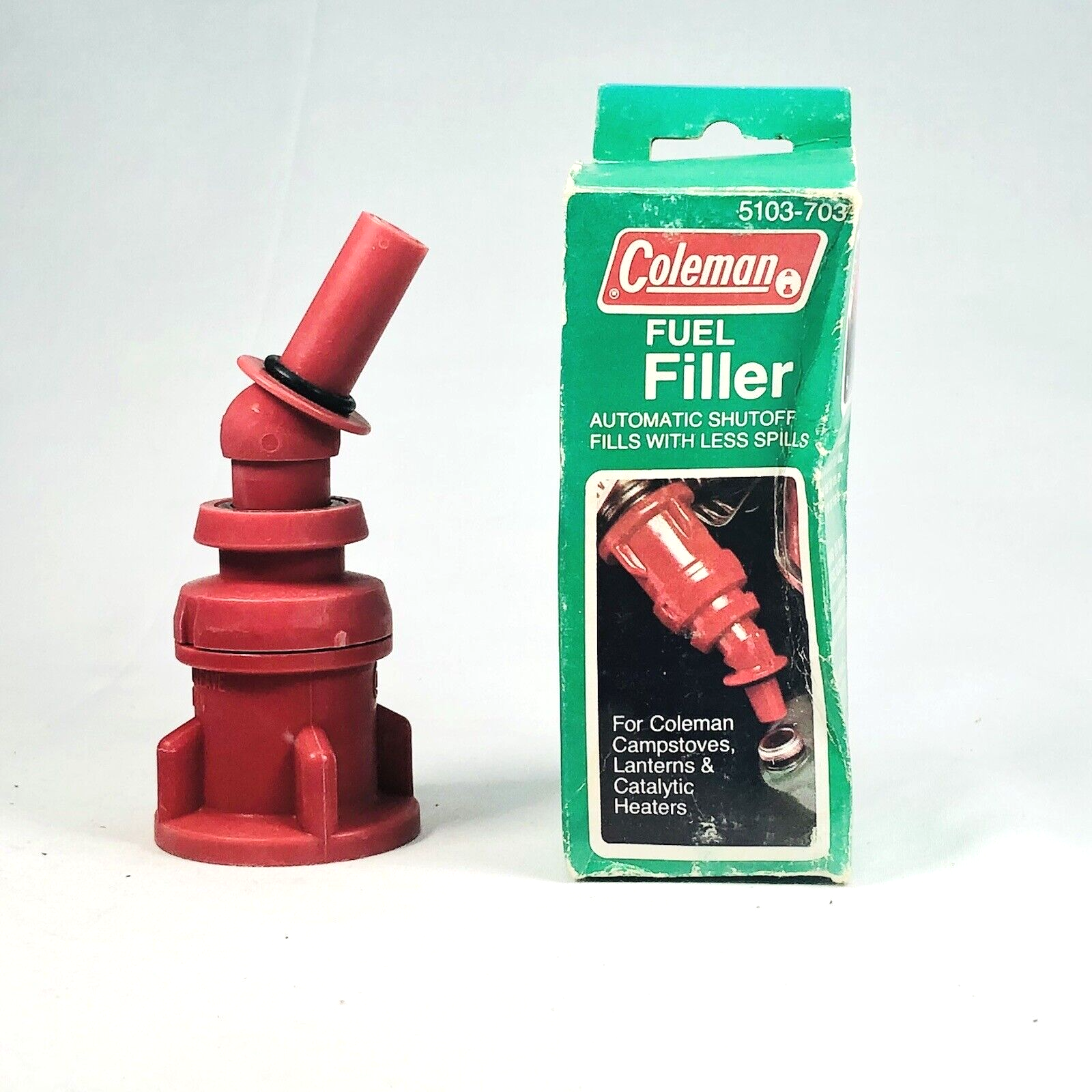 Coleman コールマン 廃盤 ゴムベルト付き 燃料タンク用フィラー