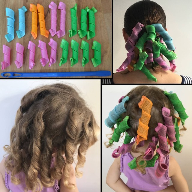 Magic Hair Curlers Diy Leverage Spiral Rollers Accessories