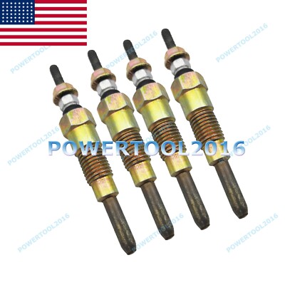 New 4 pcs Glow Plug 11065-34W00 for Nissan SD22 Engine Datsun Truck