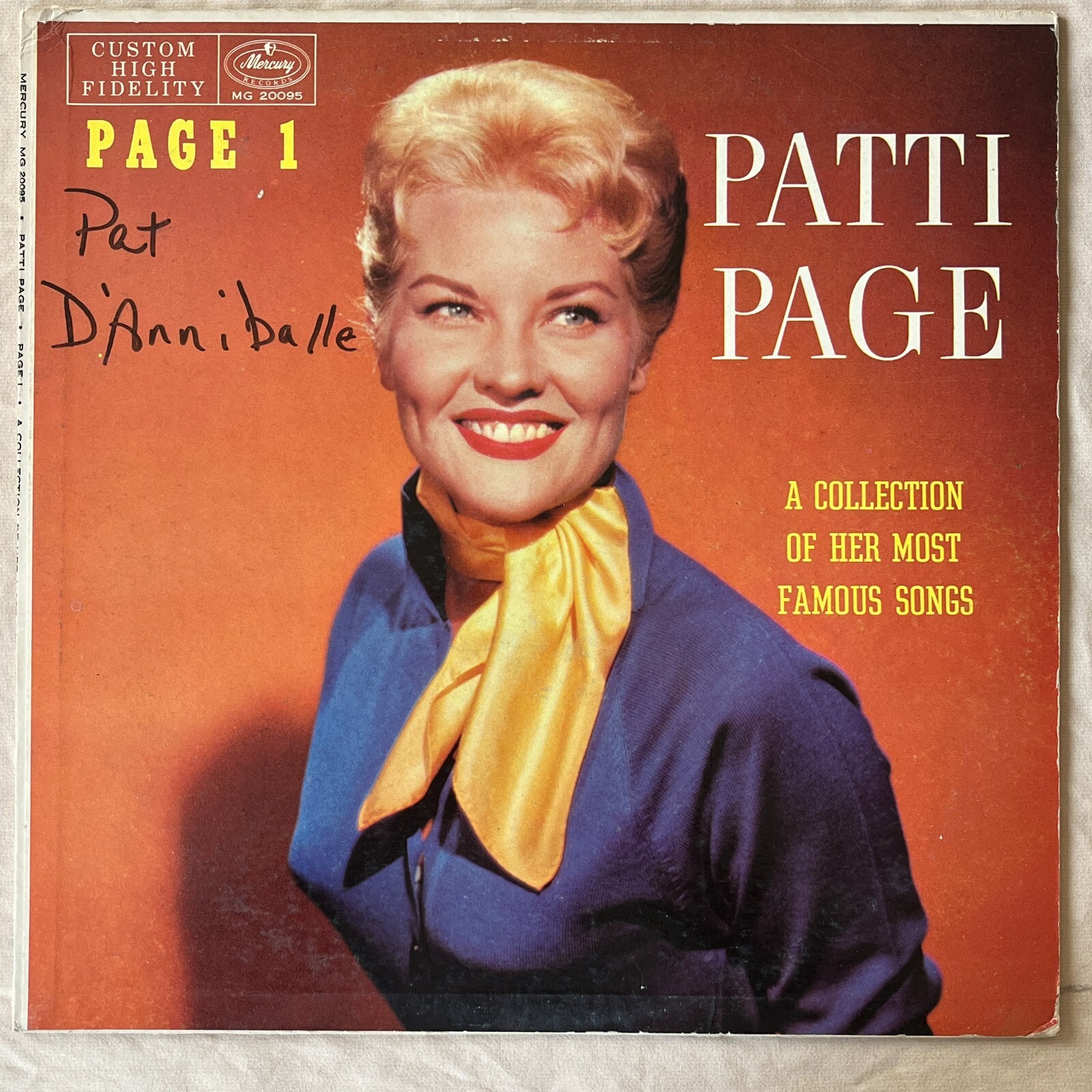 米7” Patti Page Boy From The Country / You Dont Need A Heart 444989 Columbia /00080 7