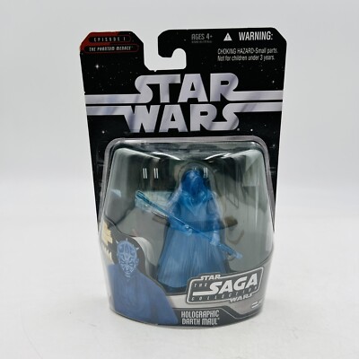 NEW 2006 HASBRO STAR WARS SAGA COLLECTION 3.75'' HOLO DARTH MAUL FIGURE! R137