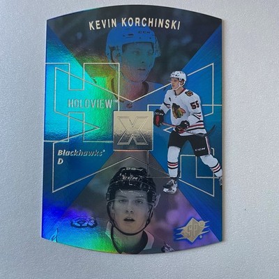 2023 Upper Deck Extended #SPX-18 Kevin Korchinski RC SPx Holoview