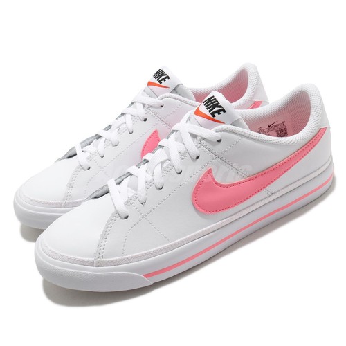 

Nike Court Legacy GS White Sunset Pulse Kid Женские повседневные кроссовки DA5380-103, Белый, Court Legacy Gs