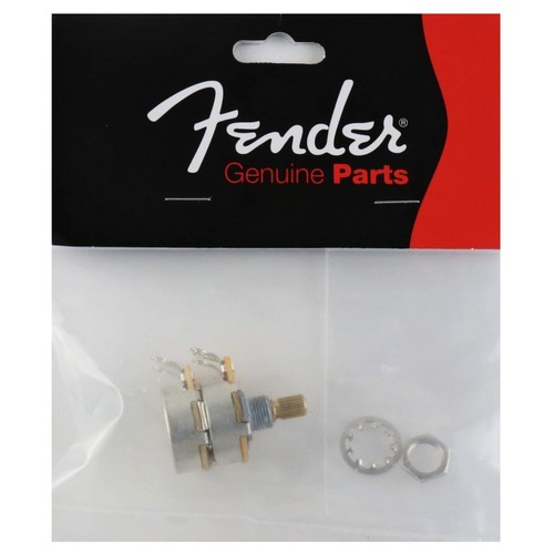 Fender Dual 500K/250K Split Shaft Potentiometer, Volume or Tone Control