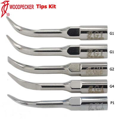 Woodpecker DTE Dental Ultrasonic Scaler Handpiece LED Piezo Tips HW-5L HD-7L GD1