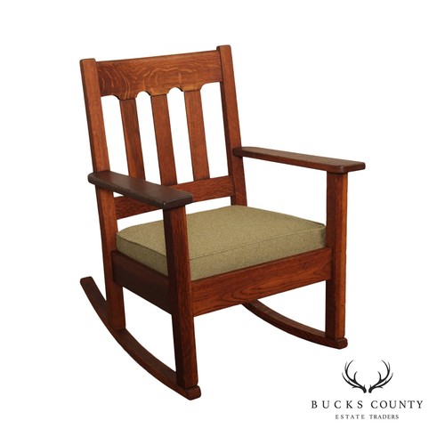 1970年代　USA Vintage Ranch Oak ロッキングチェア Antique Mission Oak Rocking Chair | eBay