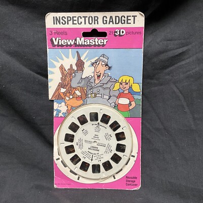 Inspector Gadget View Master 3 Reels