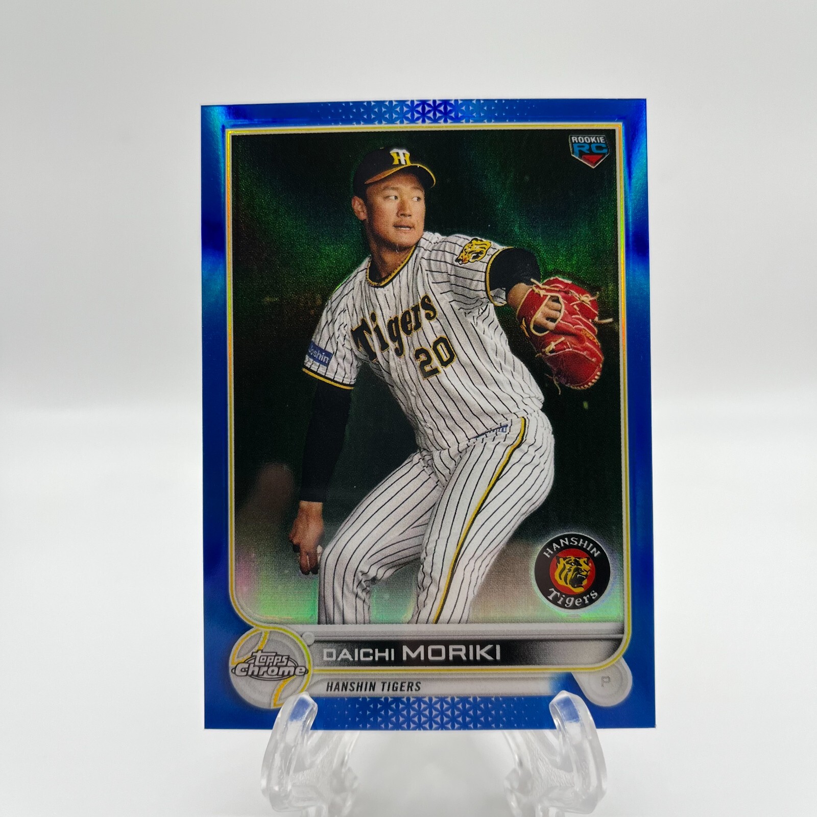 2022 Topps Chrome NPB Japan Daichi Moriki Rookie #149 Blue