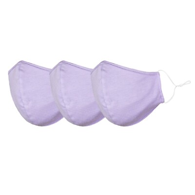 DALIX Cloth Face Mask Reuseable Washable Made in USA - S-M , L-XL Size (3 Pack)