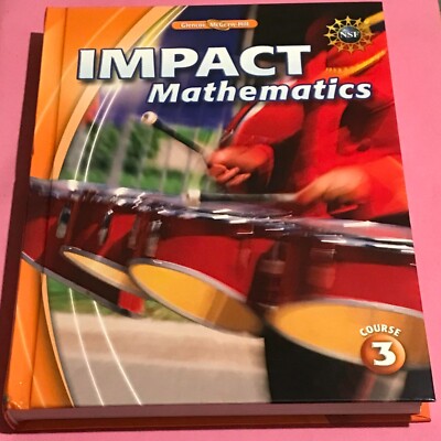 Elc: Impact Math Ser.: IMPACT Mathematics, Course 3, Student Edition by...