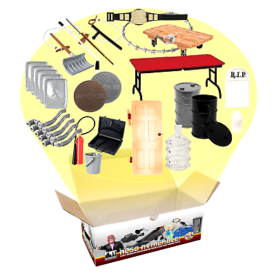 30 Piece MASSIVE Wrestling Accessory Pack for WWE Action Figures