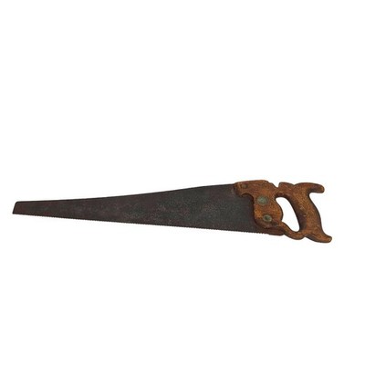 Vintage Warranted Superior Hand Saw 10 TPI 20 Blade