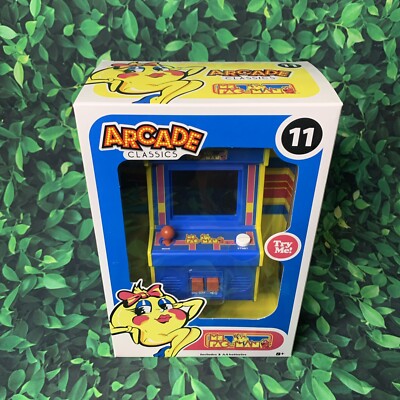 MS PAC-MAN Arcade Classics #11 Midway Mini Arcade Handheld Retro Video Game 