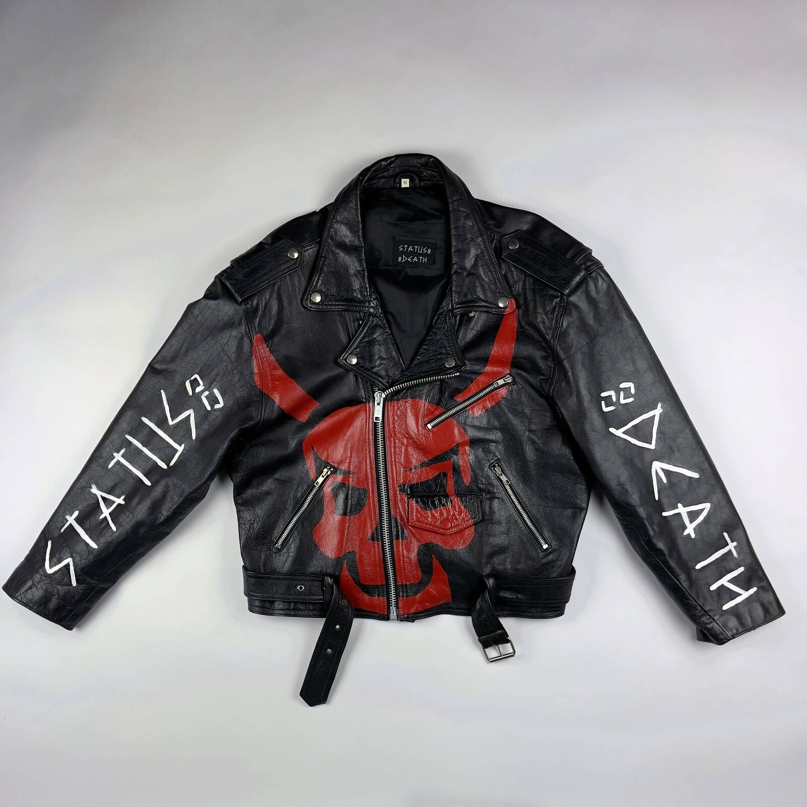 Vintage hand painted leather jacket | eBay Vintage hand painted leather jacket | eBay