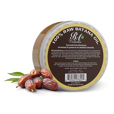 100% Natural Unrefined Batana Hair Oil for Hair Growth 8 oz | Nourishing Hai