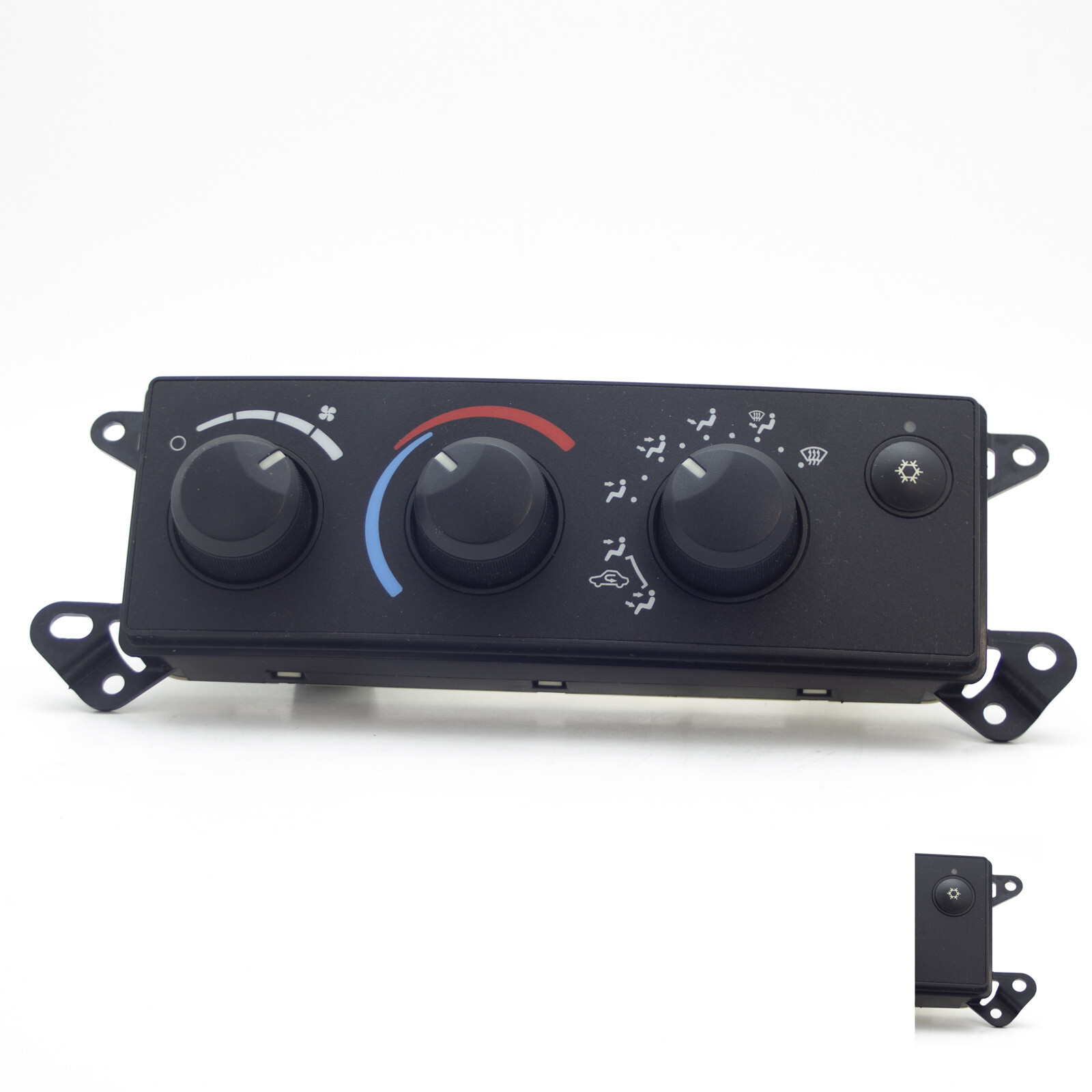 OEM Dodge Ram and Dakota Manual AC Temperature Control Switch Panel