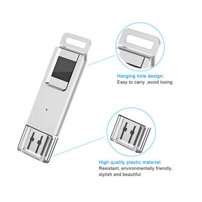 USB 3.0 Fingerprint USB Flash Drive 32GB Pendrive Recognition Encryption U Stick