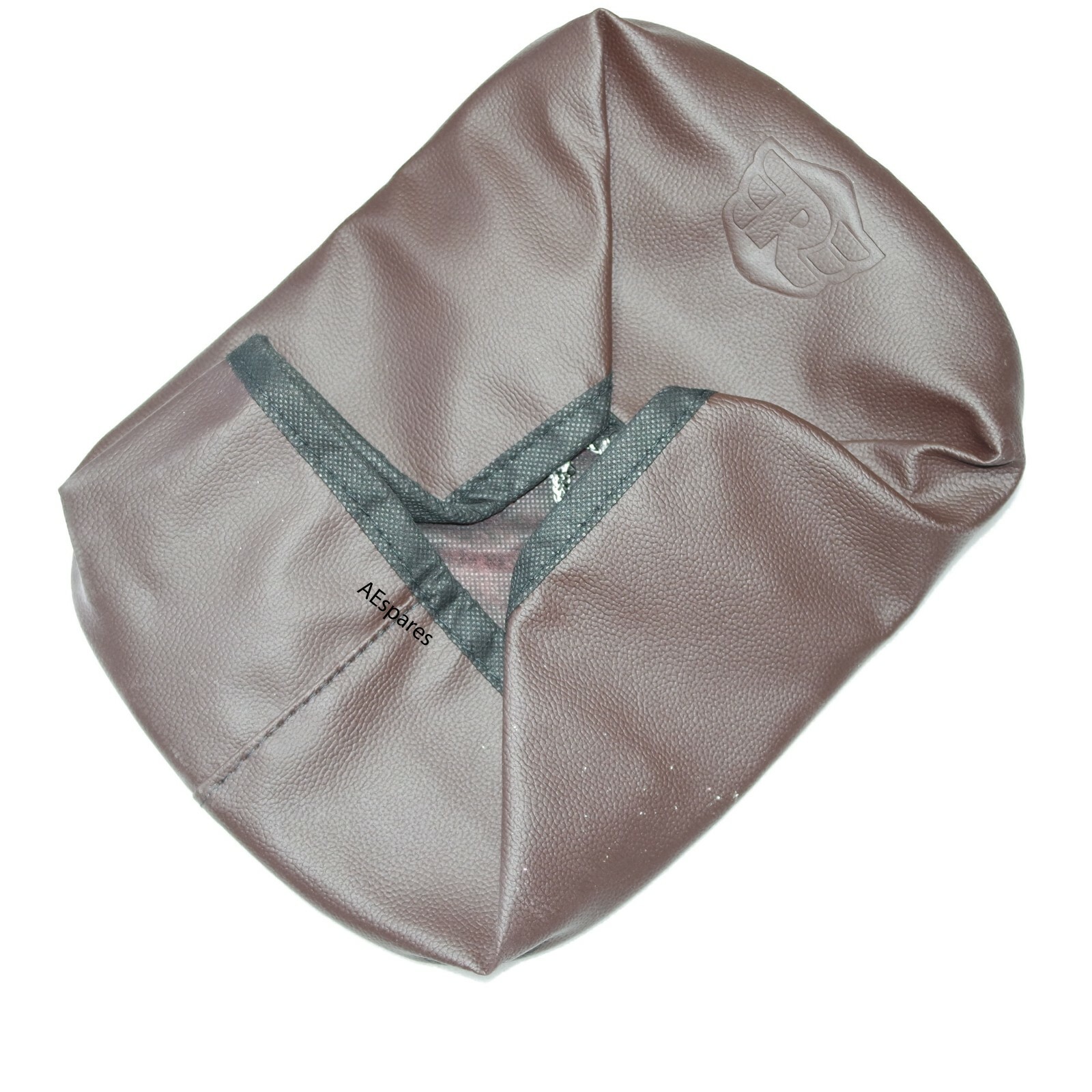 Fits Royal Enfield Classic 350 500 Front & Rear Leatherette Seat Cover Brown 